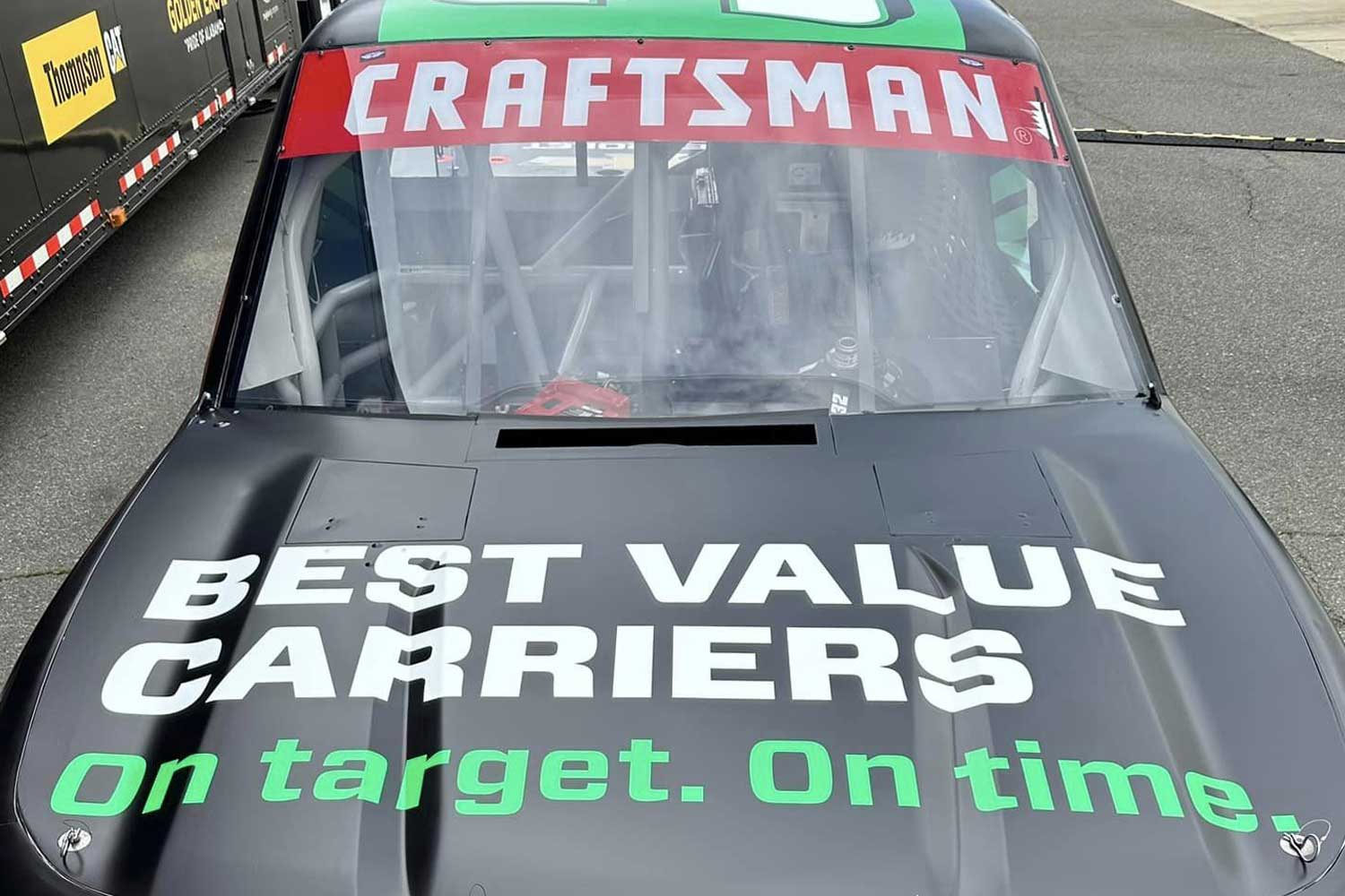 Best Value Carriers sponsor Bret Holmes