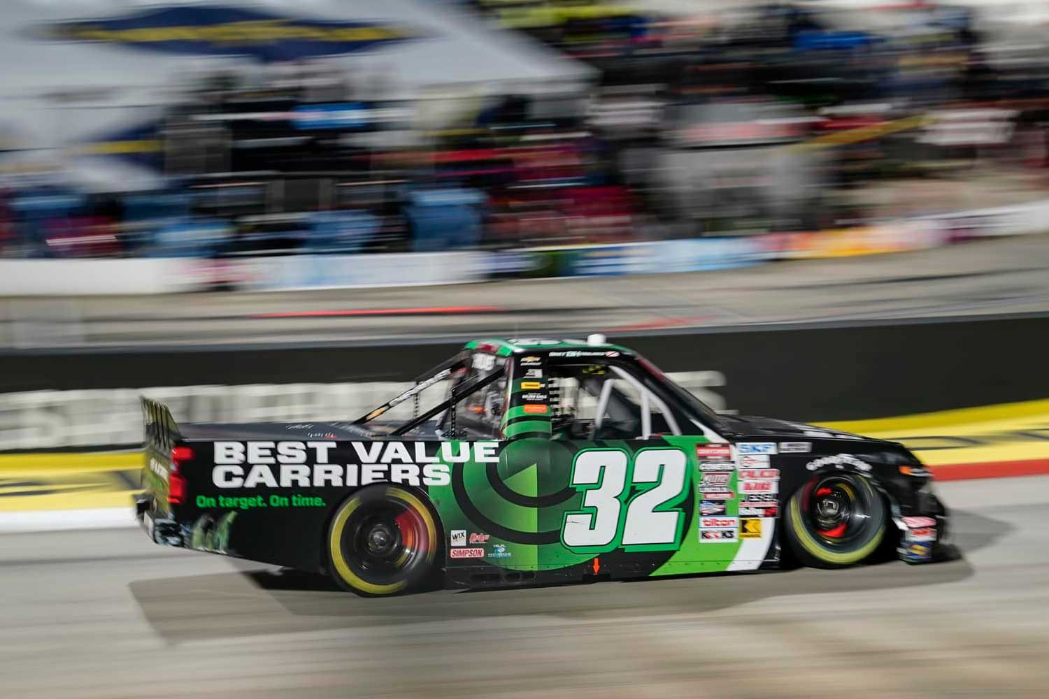 Best Value Carriers sponsor Bret Holmes